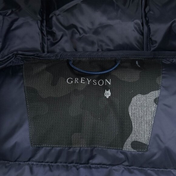 GREYSON Full Zip Cody Down Puffer Jacket Men's Size XXL Canal NEW NWT - Picture 3 of 5